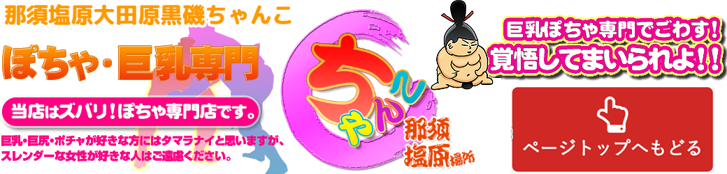 那須塩原大田原黒磯ちゃんこ ロゴ